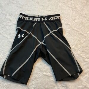 Under Armour Compression Shorts‎ HeatGear Athletic Black White S/P